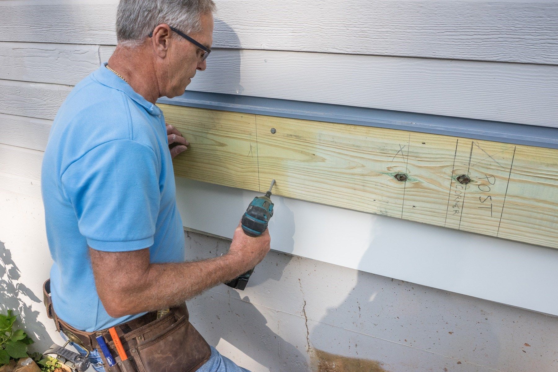 How To Connect A Deck To A Brick House At Aubrey Broome Blog