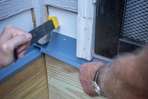 Decks Com Ledger Board Installation Attachment And Flashing