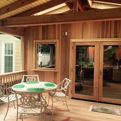 Custom Mahogany Porch - Picture 1957 | Decks.com