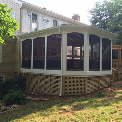 Custom Mahogany Porch - Picture 1957 | Decks.com