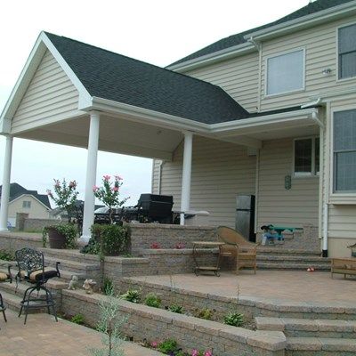 Roof over Paver Patio in Upper Freehold NJ - Picture 3394 | Decks.com