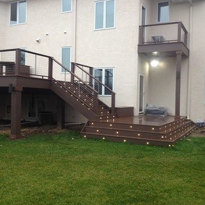 Multi Level Decks Tiered Split Level  Multi  Level  Deck  Ideas Pictures 