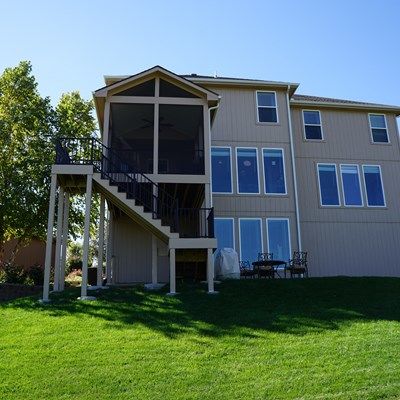 Gable Roof Screened Porch - Picture 5192 | Decks.com