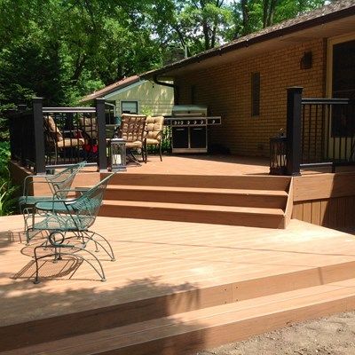 Two Level Deck - Picture 6526 | Decks.com