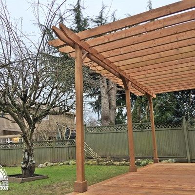 Ground Level Deck & Pergola - Picture 7061 | Decks.com