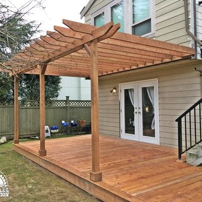 Ground Level Deck & Pergola - Picture 7061 | Decks.com