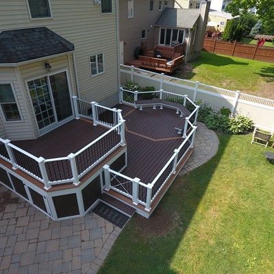 Custom 2 level deck - Picture 7515 | Decks.com