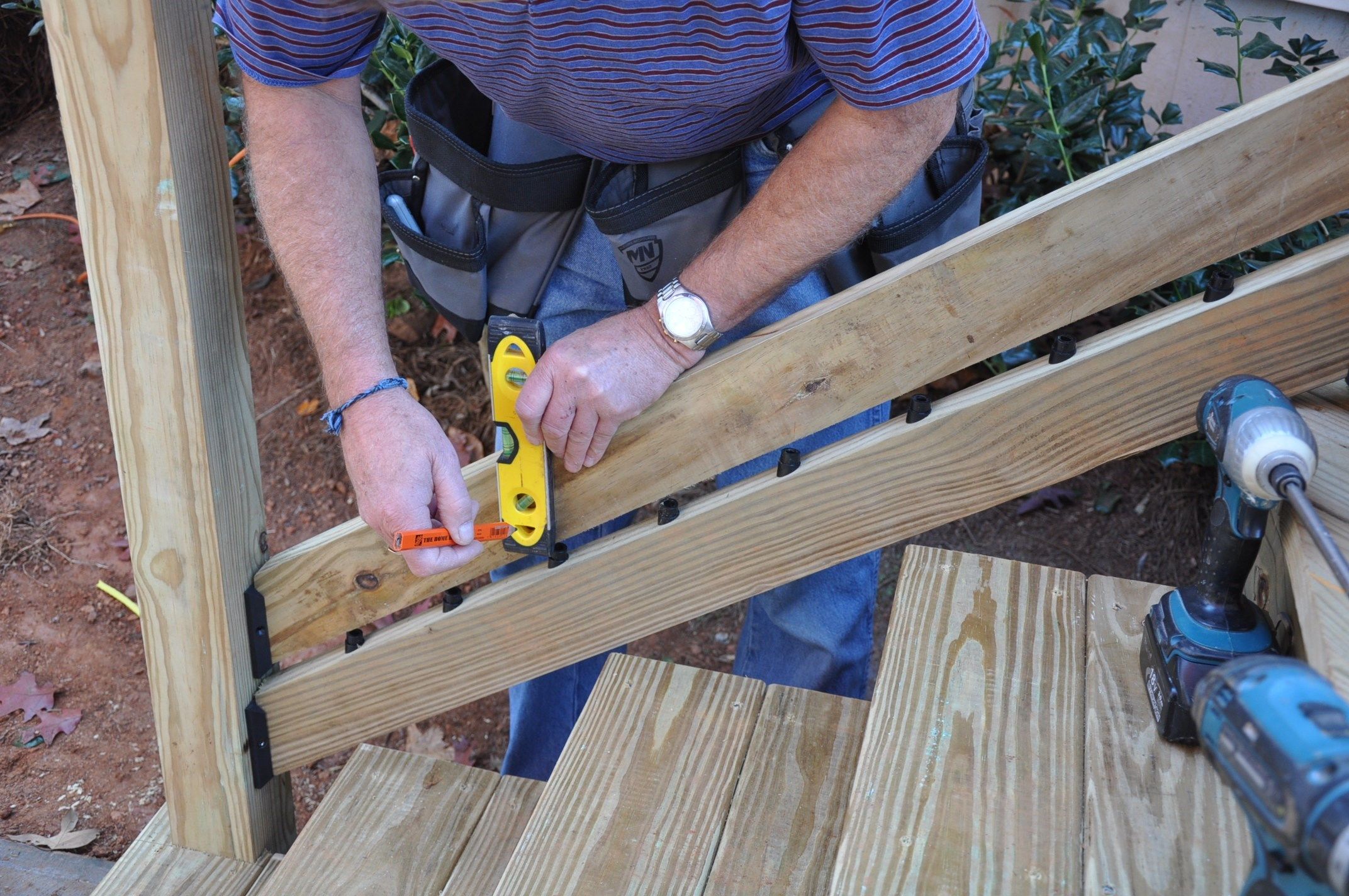 How To Install Deck Stair Railings Decks