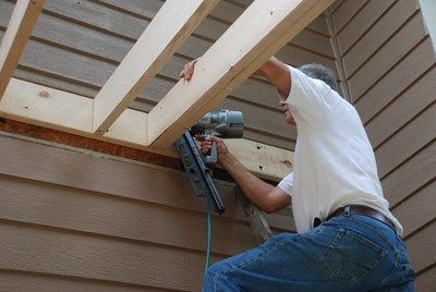 How To Build a Shed Roof Over A Deck Decks.com