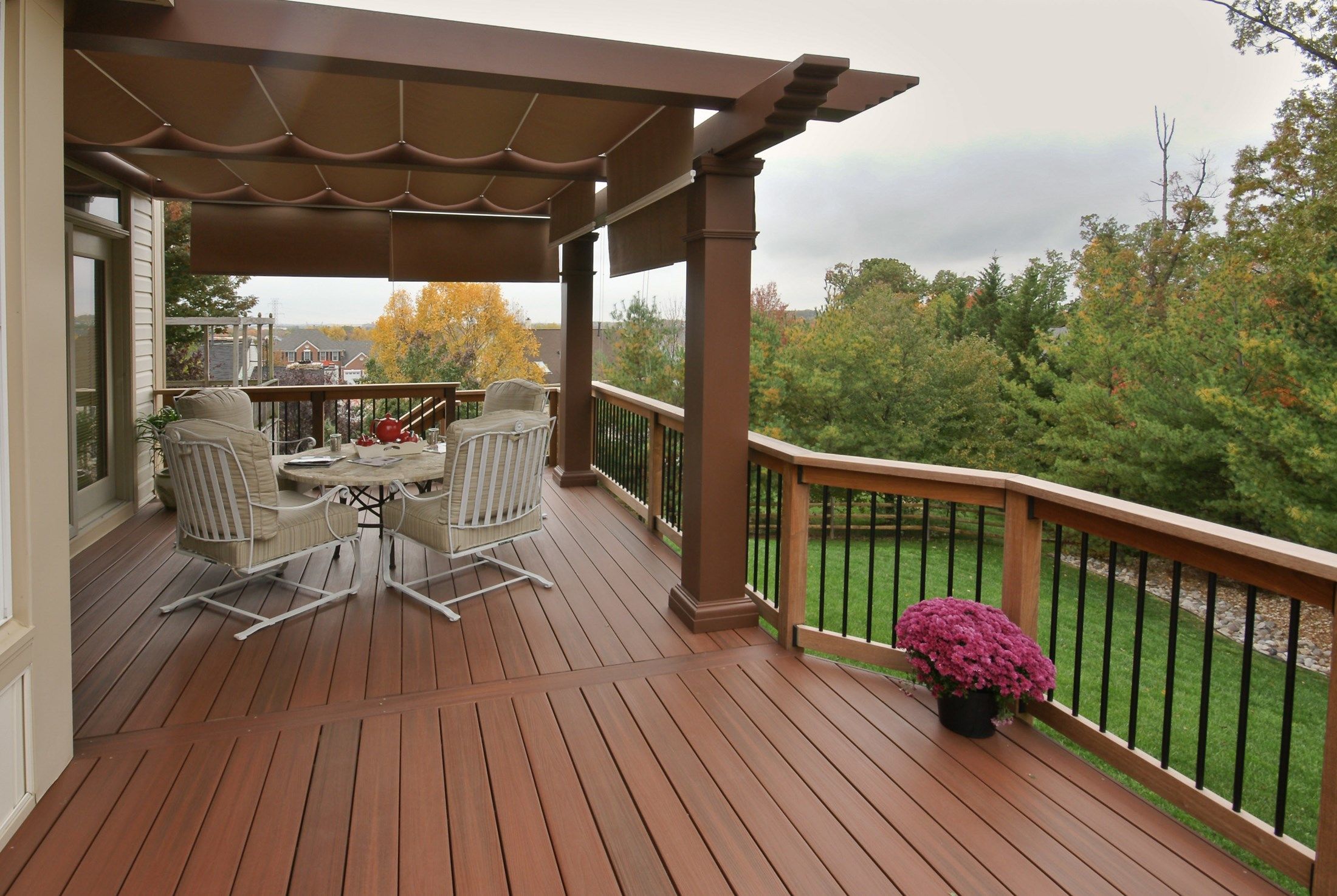 Second Story Deck Ideas Designs And Pictures