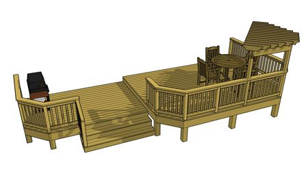 Deck Plan 2L048 | Decks.com