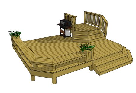 Deck Plan 2L090 | Decks.com